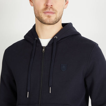 Navy Blue Hooded Zip Sweatshirt_H23MAISW0017_BLF_03