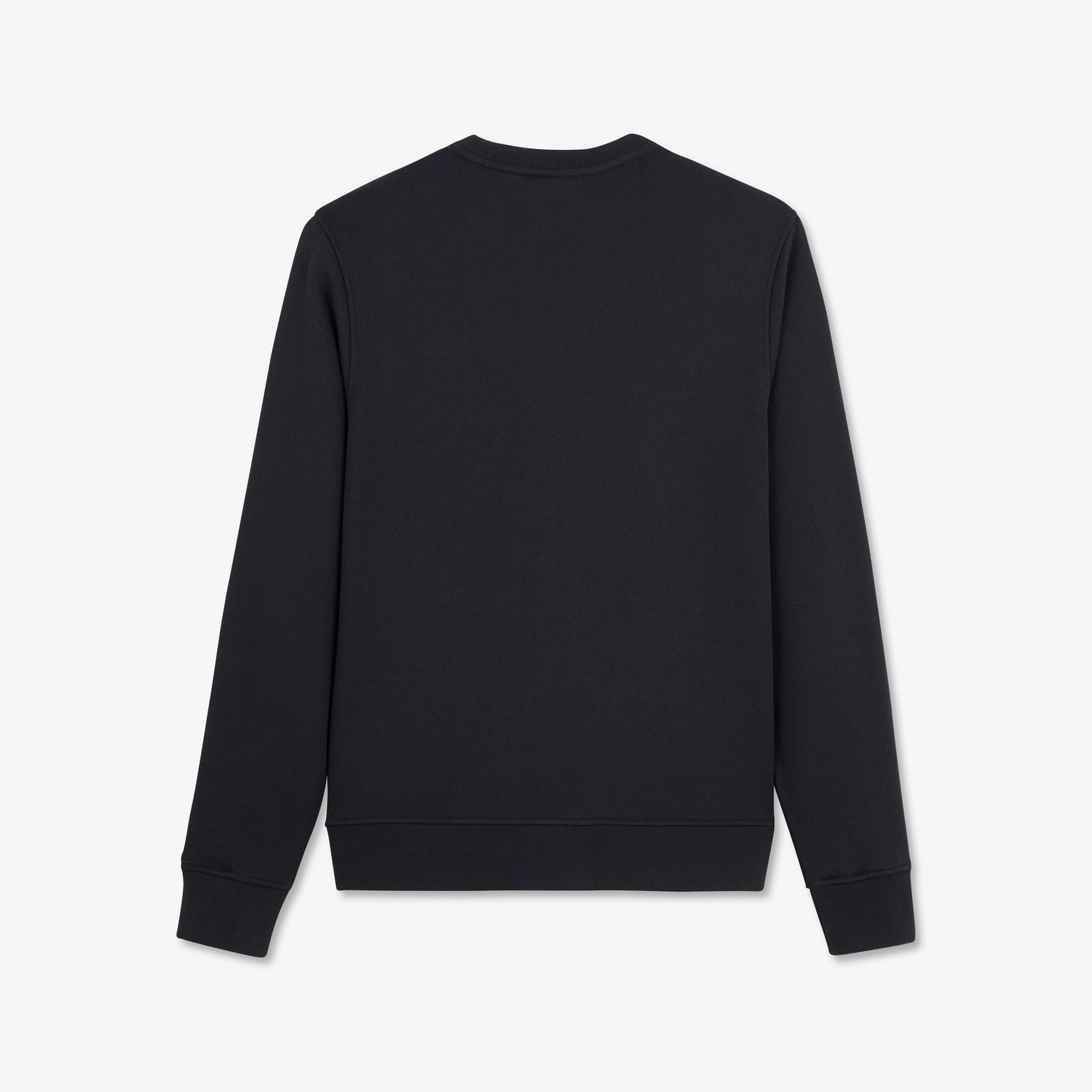 Plain Dark Blue Round-Neck Sweatshirt_H23MAISW0069_BLF_05