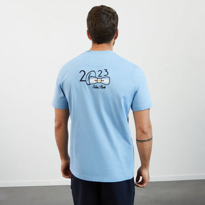 Blue T-Shirt With 2023 Embroidery_H23MAITC0007_BLM9_05