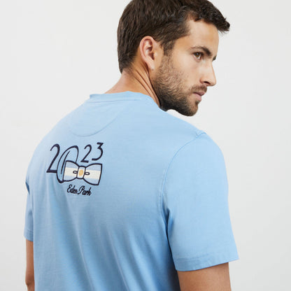 Blue T-Shirt With 2023 Embroidery_H23MAITC0007_BLM9_07