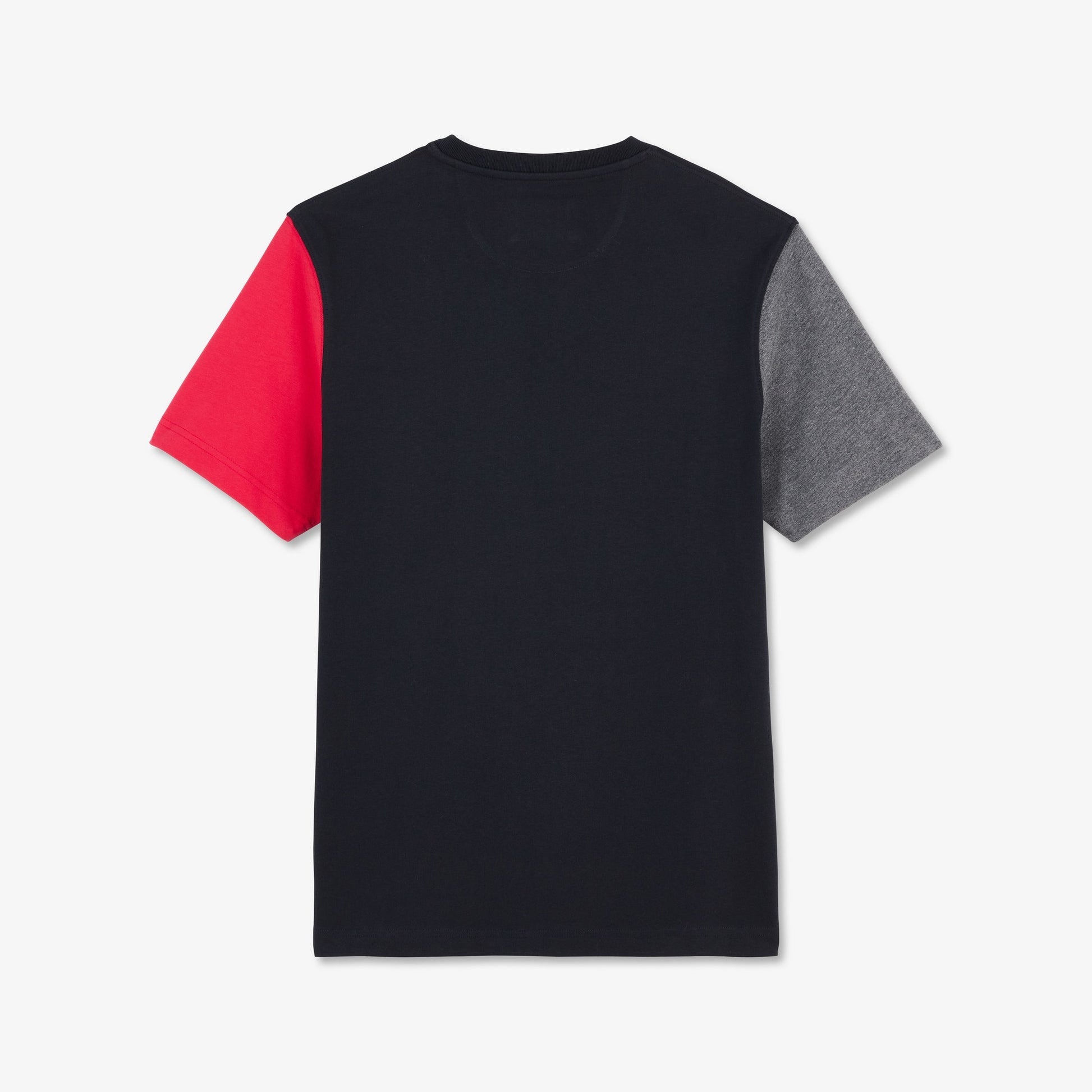 Short-Sleeved Colourblock T-Shirt With Insignia Logo_H23MAITC0019_ROM8_04