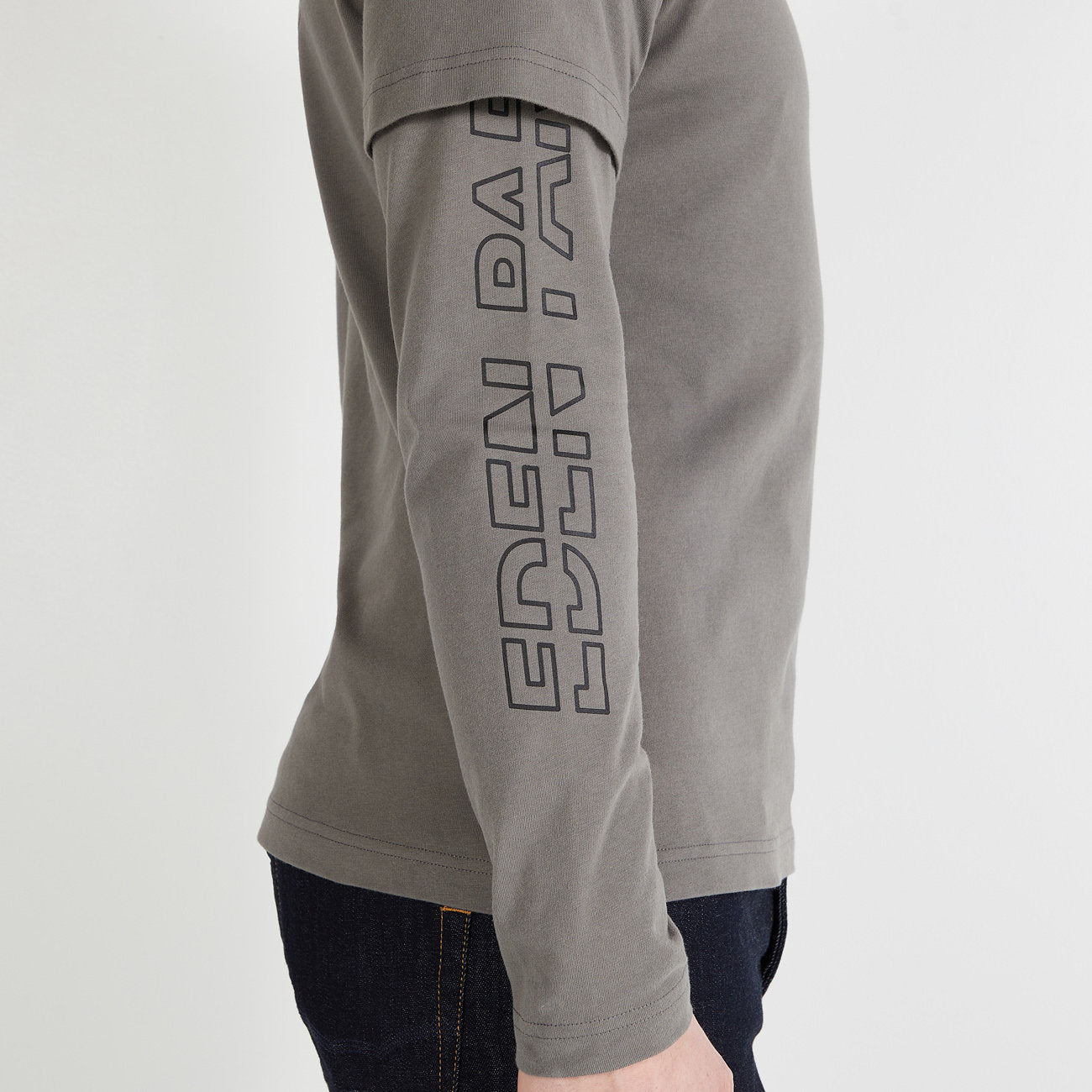 Grey Double-Sleeved T-Shirt_H23MAITL0018_GRM18_04