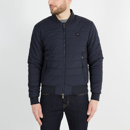 Navy Blue Long-Sleeved Puffa Jacket_H23PAMDL0004_BLF_01