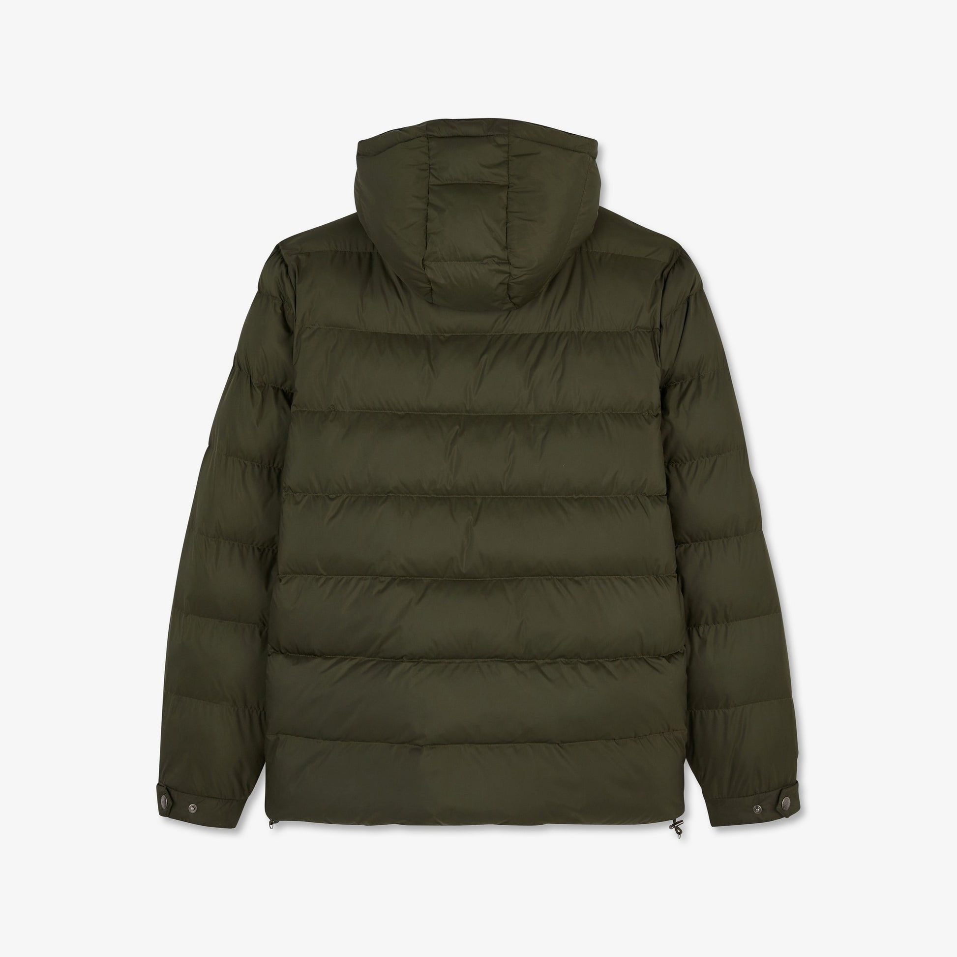 Khaki Hooded Puffa Jacket_H23PAMDL0005_KAF_05