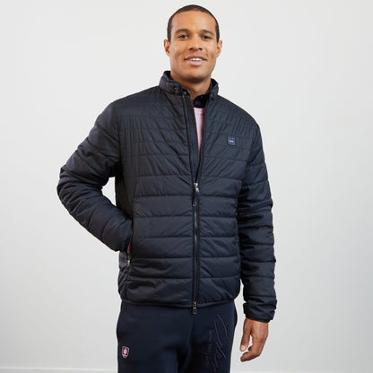 Navy Blue Long-Sleeved Puffa Jacket_H23PAMDL0008_BLF_03