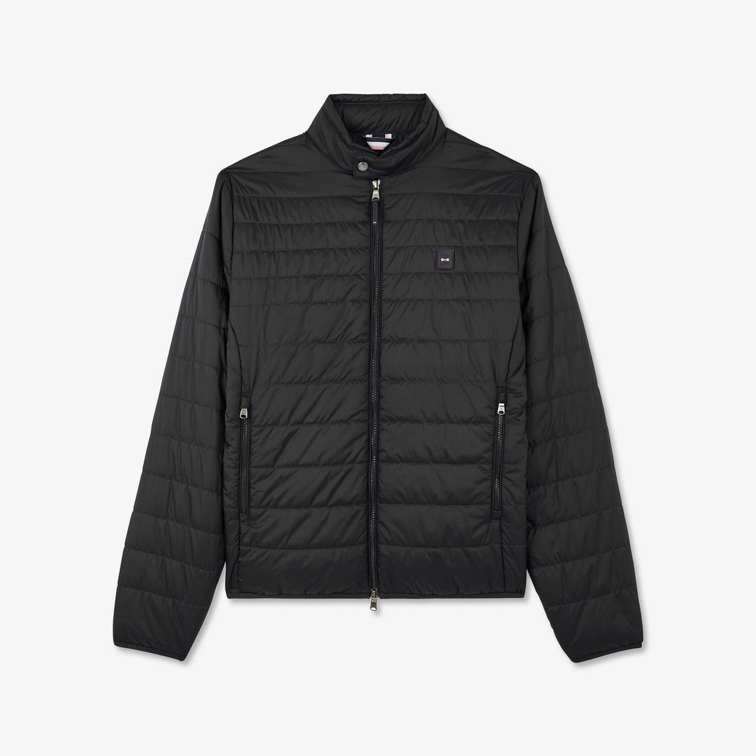 Black Long-Sleeved Puffa Jacket_H23PAMDL0008_NO_02