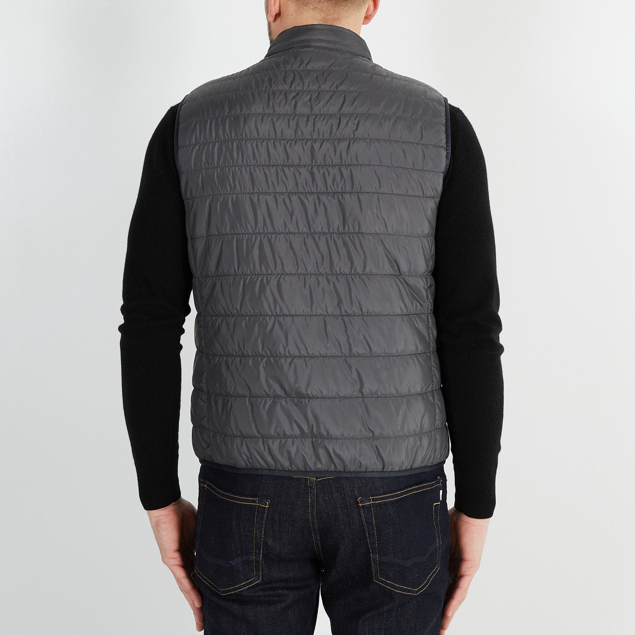 Dark Grey Sleeveless Puffa Jacket_H23PAMDS0005_GRF6_02