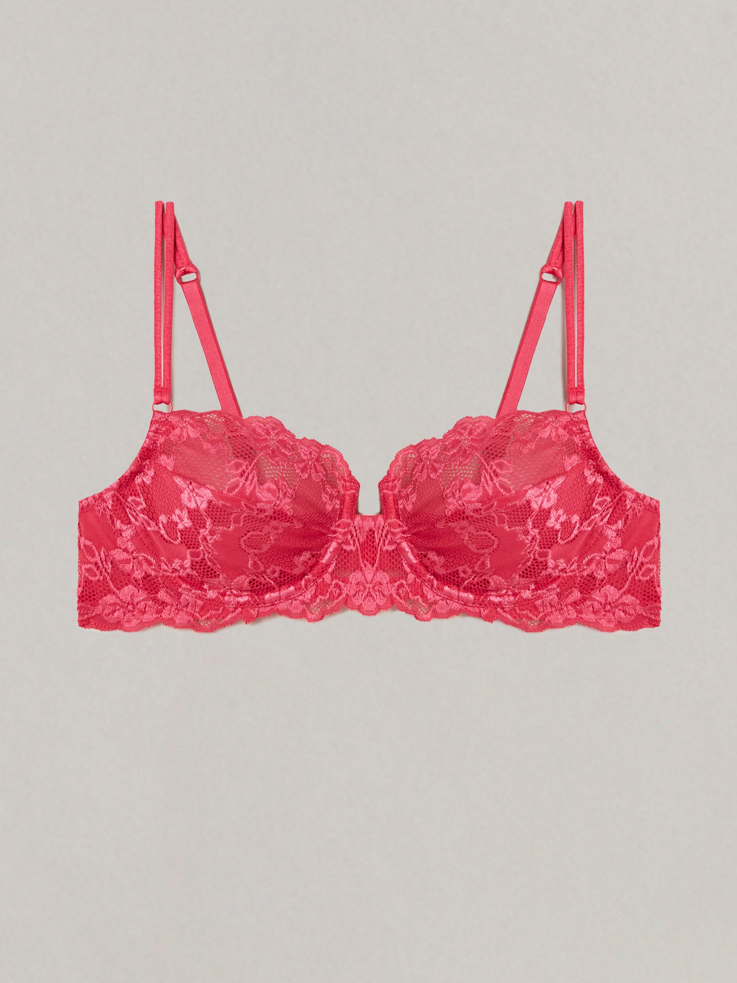 Pink Lace Balcony Bra_IBAD163001_040_06