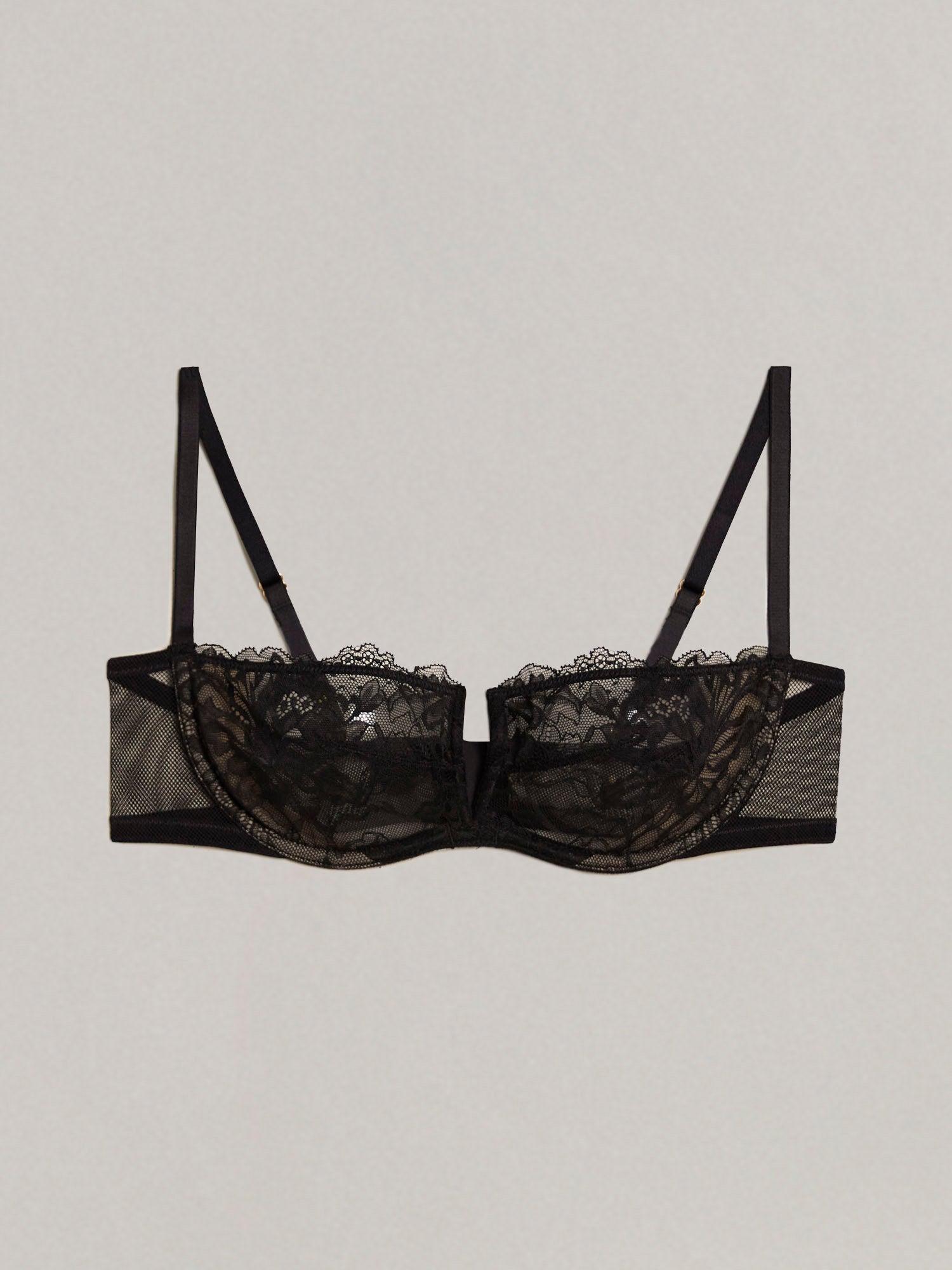 Black Bandeau Bra W-Wire_IFAD163001_072_01