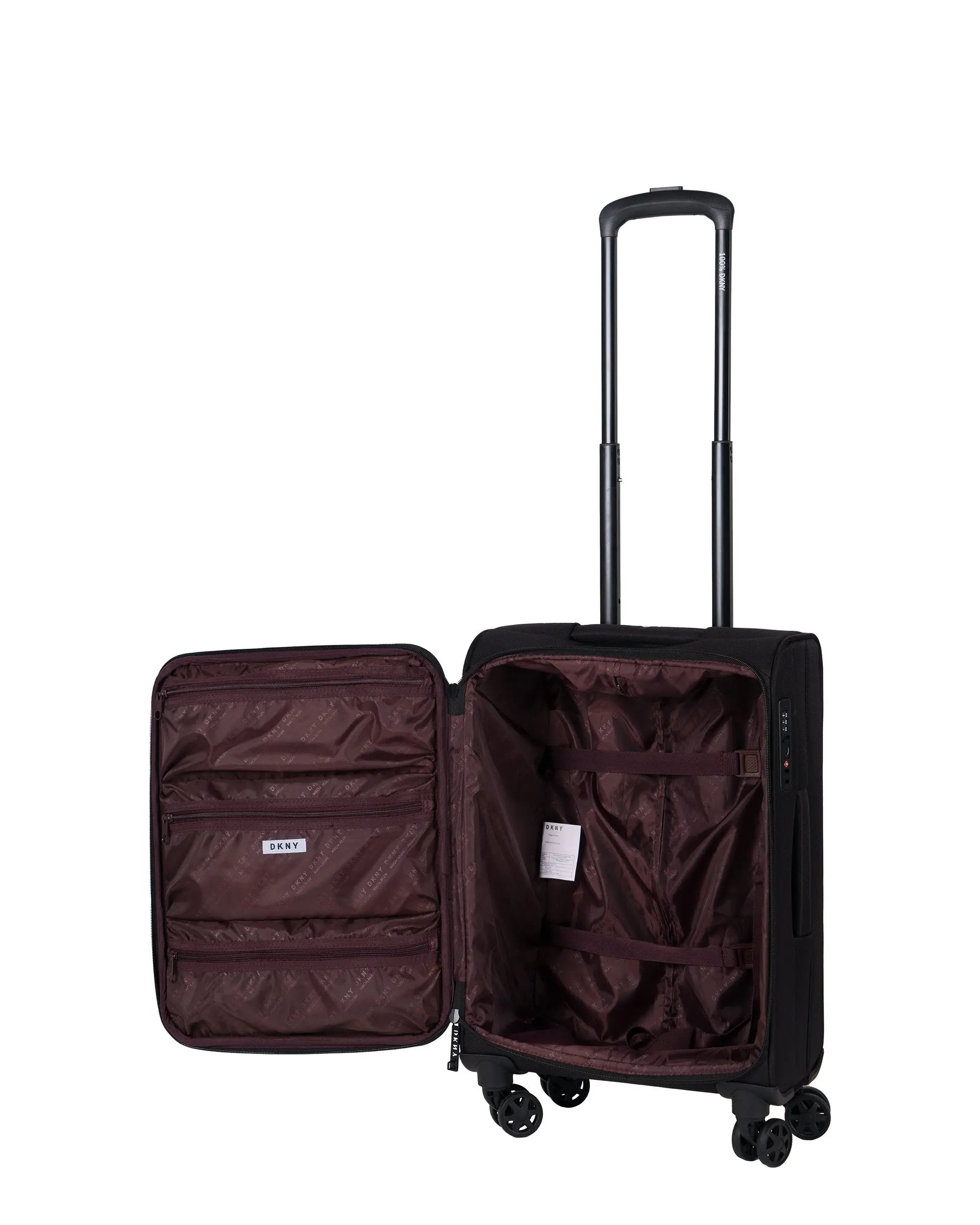 DKNY Black Cabin Luggage - BEVAVA
