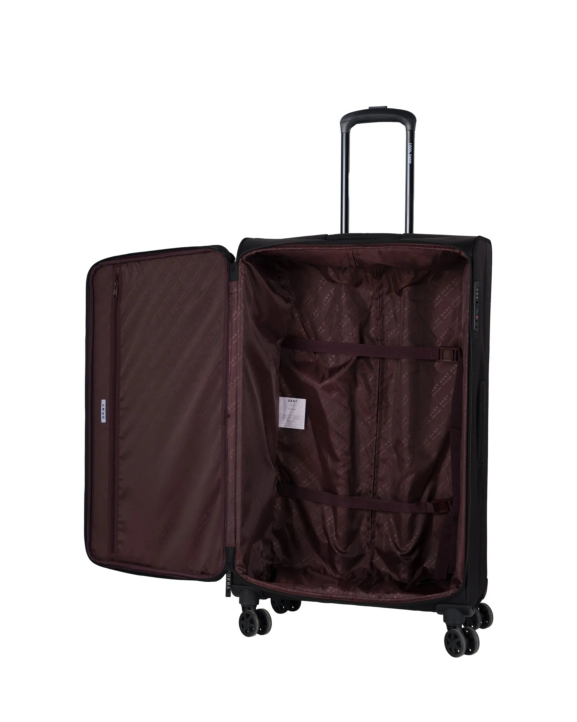 DKNY Black Large Luggage - BEVAVA