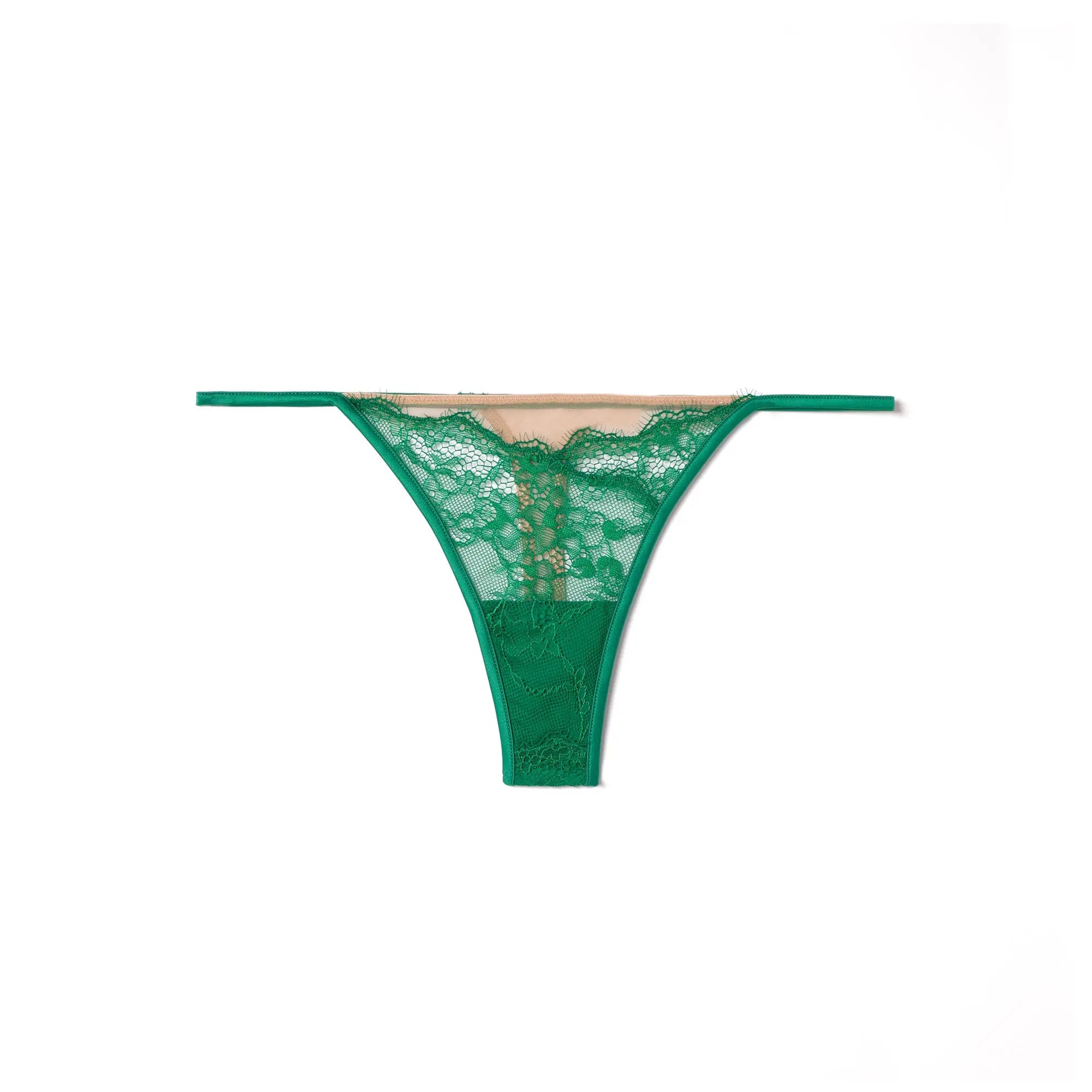 Green Low Waist G-String - BEVAVA