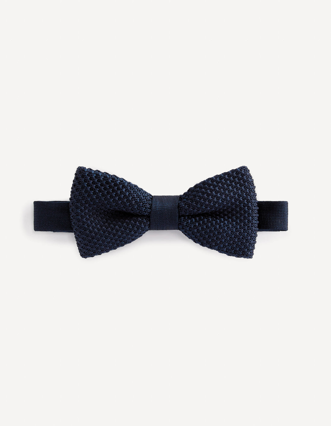 Knitted Bow Tie_JIBOWKNIT_NAVY_01