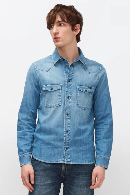 Western Shirt Stretch Tek Fundamental 7 For All Mankind