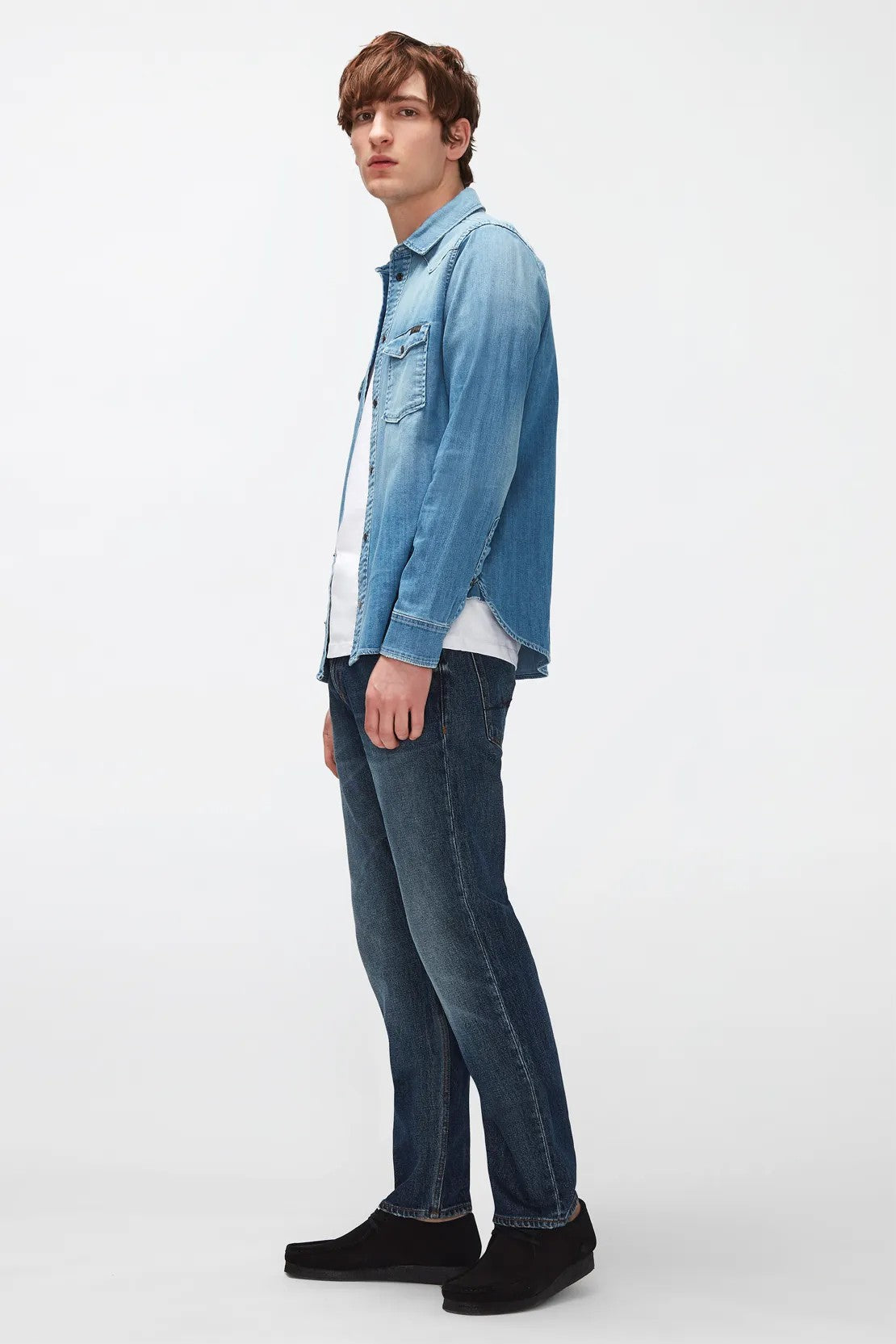 Western Shirt Stretch Tek Fundamental 7 For All Mankind