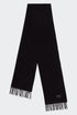 Fringed Scarf Cashmere Blend Black_JS7M4060BL_BL_01