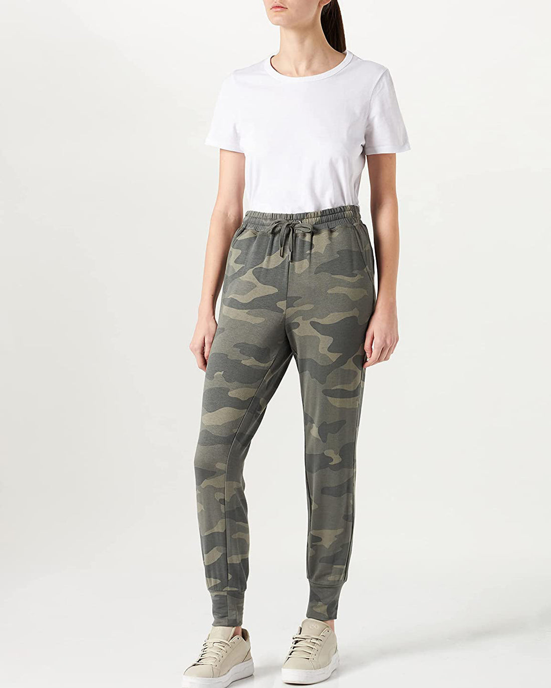Kaki Jogger Baby French Terry Camu 7 For All Mankind