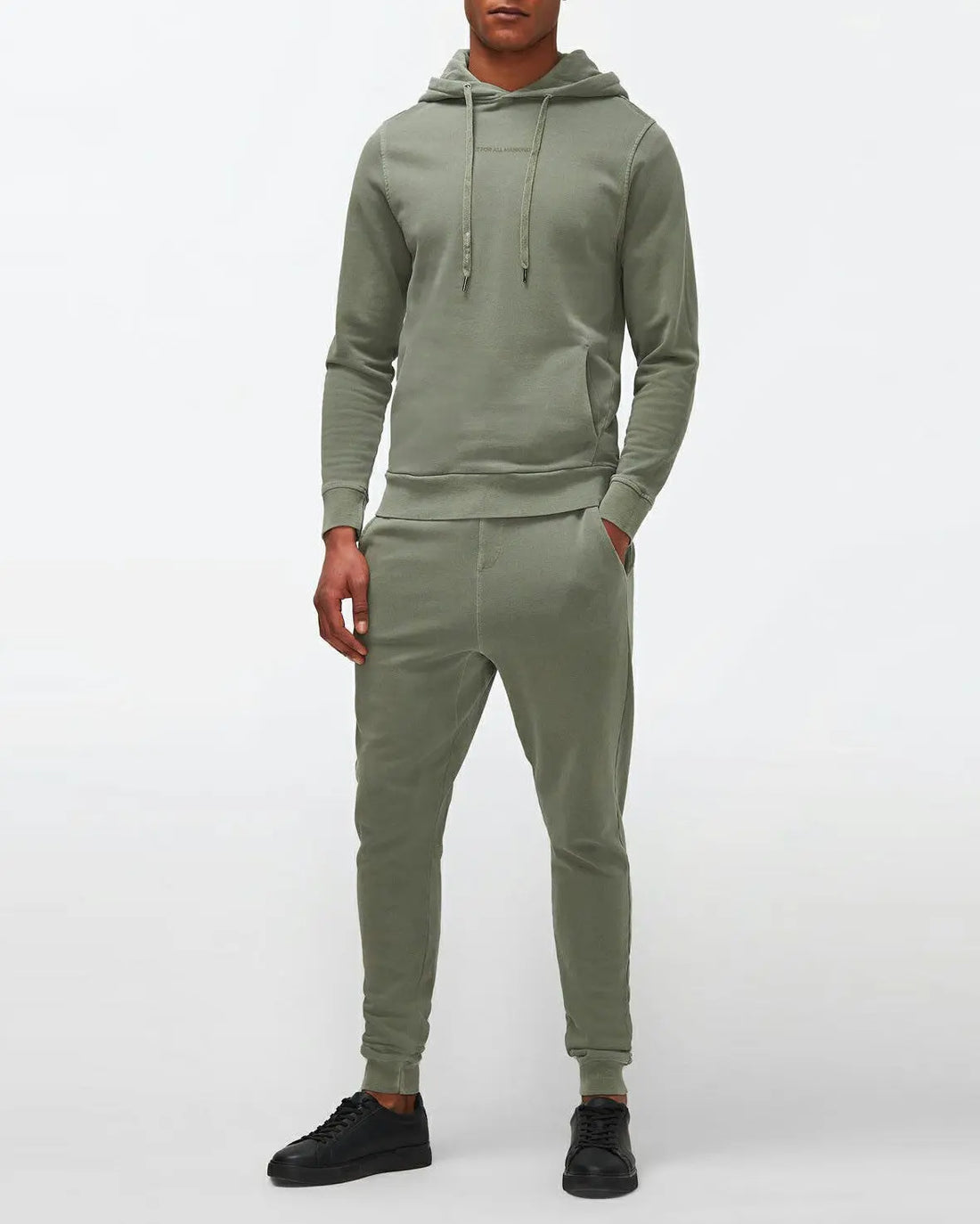 Sweatpants Mineral Dye Light Mint - BEVAVA