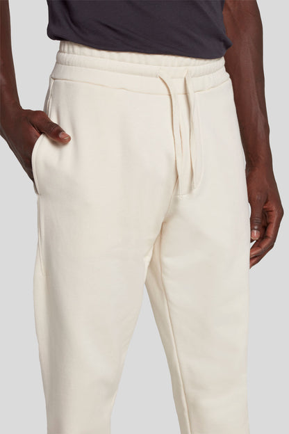 Sweatpants Organic Cotton Dover White_JSAM354ODW_DW_03