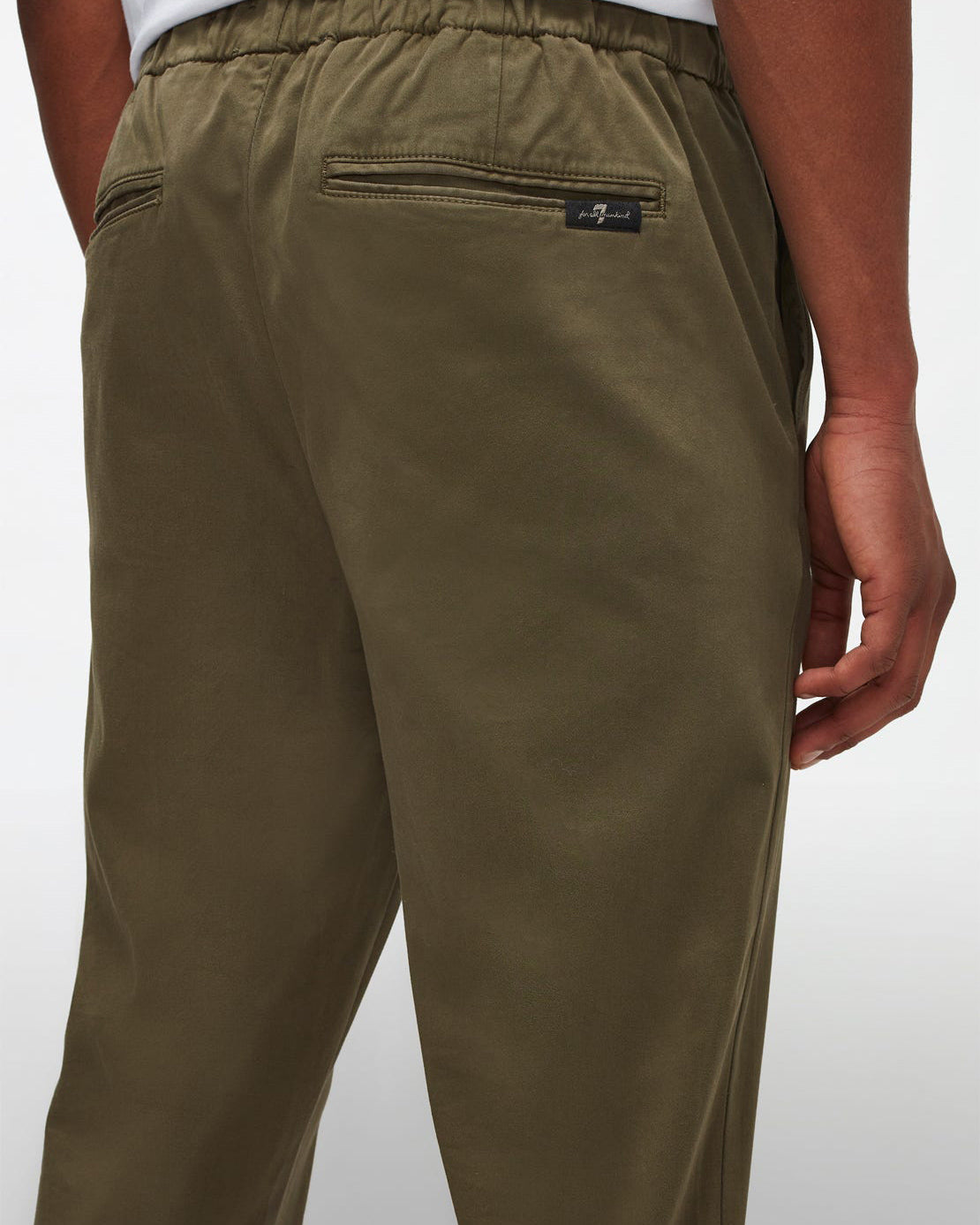 Jogger Chino Luxe Performance Sateen Olive