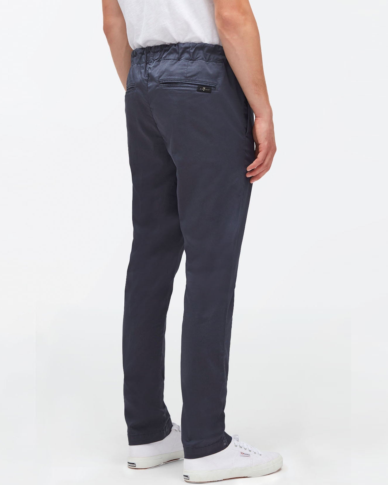 Dark Blue Jogger Chino Tech Series Vintage Blue 7 For All Mankind