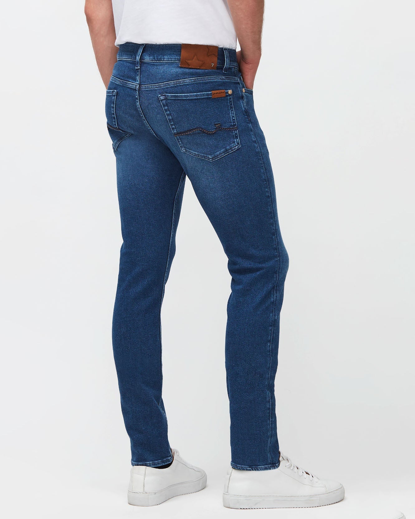 Middle Blue Ronnie Special Edition Stretch Tek Eco Falling 7 For All Mankind