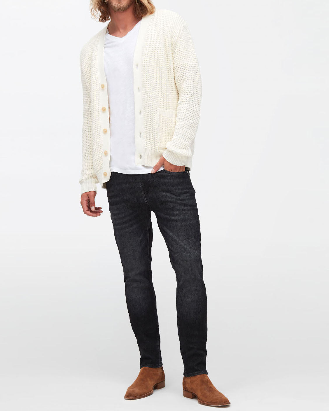 Black Ronnie Special Edition Stretch Tek Stars 7 For All Mankind