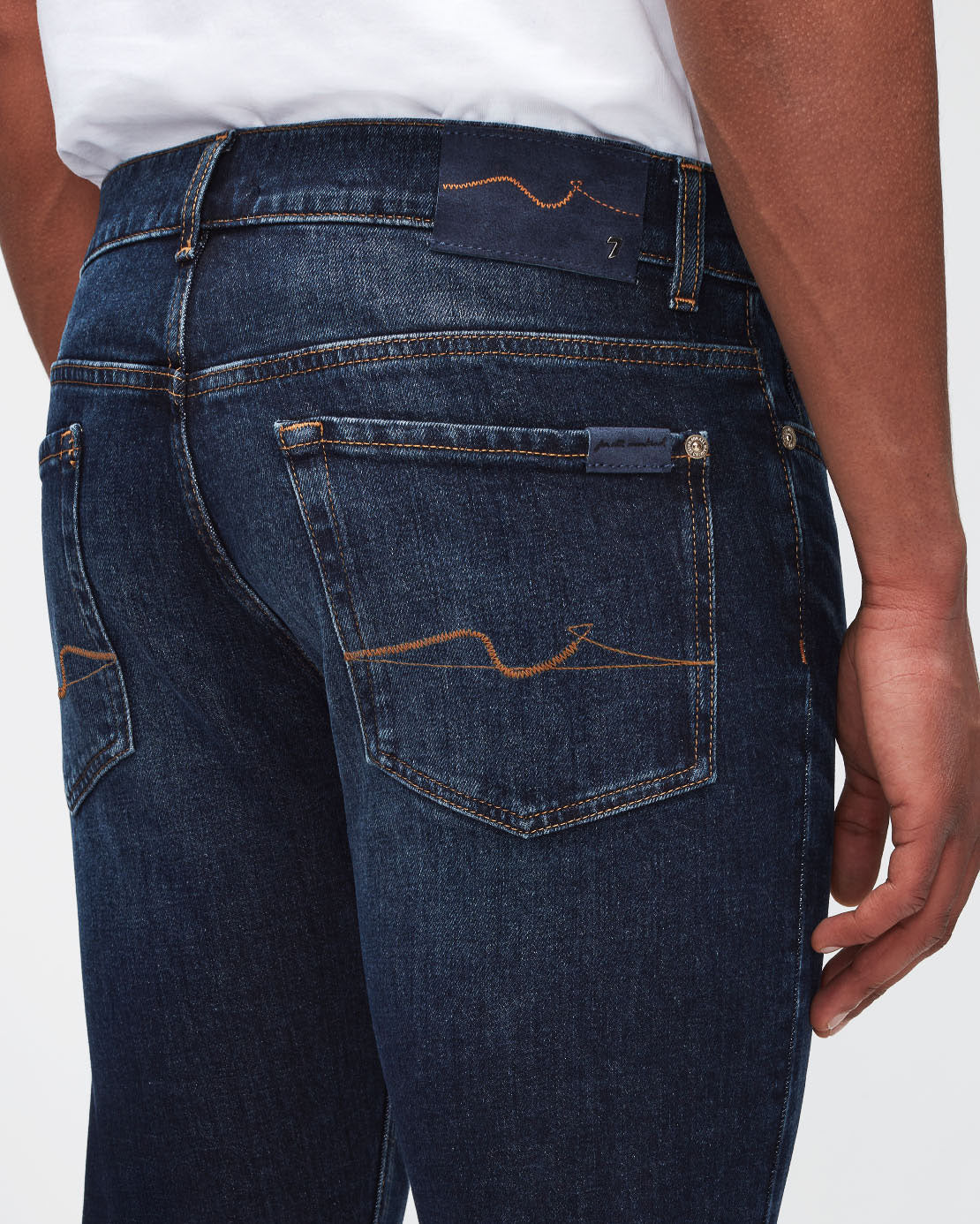 Dark Blue Ronnie Sp Edition American Vintage Deepest Blue 7 For All Mankind