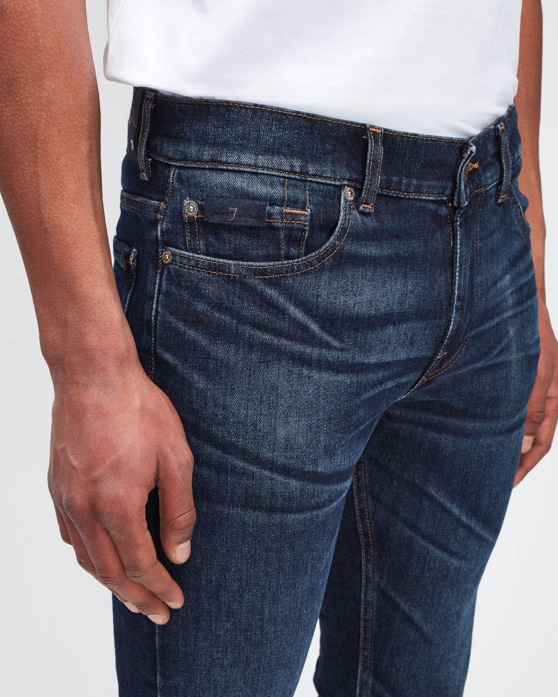 Dark Blue Ronnie Sp Edition American Vintage Deepest Blue 7 For All Mankind