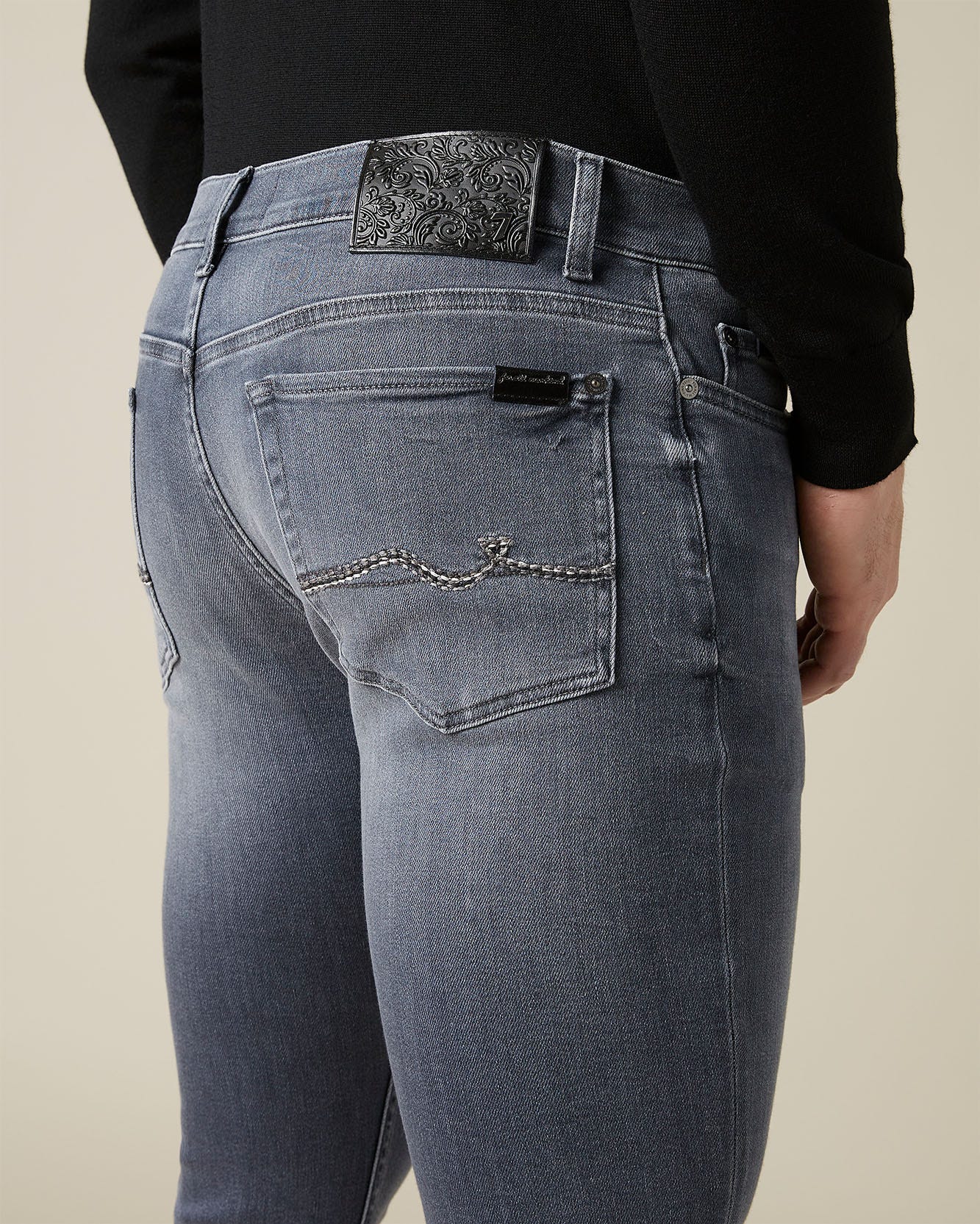 Dark Grey RONNIE Special Edition Stretch Tek Sailor Grey 7 For All Mankind