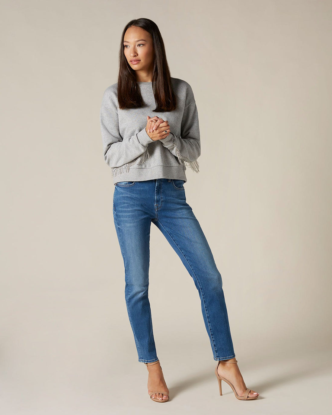 Light Blue RELAXED SKINNY Slim Illusion Posessed 7 For All Mankind