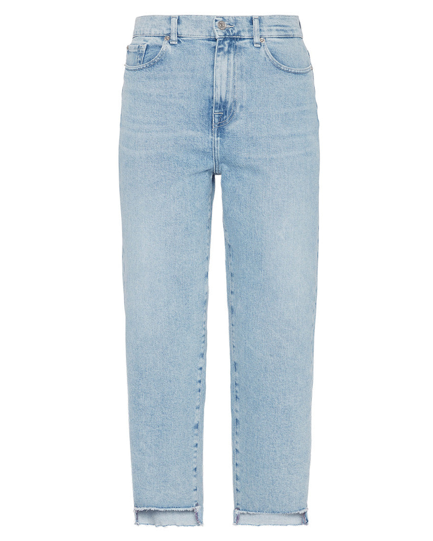 Light Blue Dylan Looker With High Low Hem 7 For All Mankind