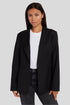 Single Breasted Blazer Wool Blend Black_JSEL5600BK_BK_01