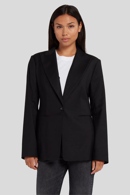 Single Breasted Blazer Wool Blend Black_JSEL5600BK_BK_03