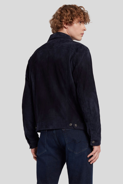 Trucker Jacket Suede Navy_JSEM1570NA_NA_04