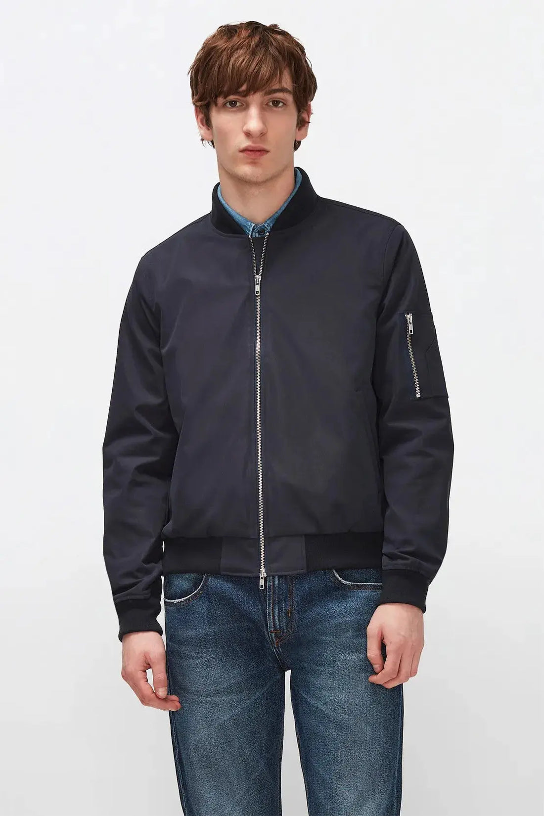 Bomber Jacket Tech Series Navy - BEVAVA
