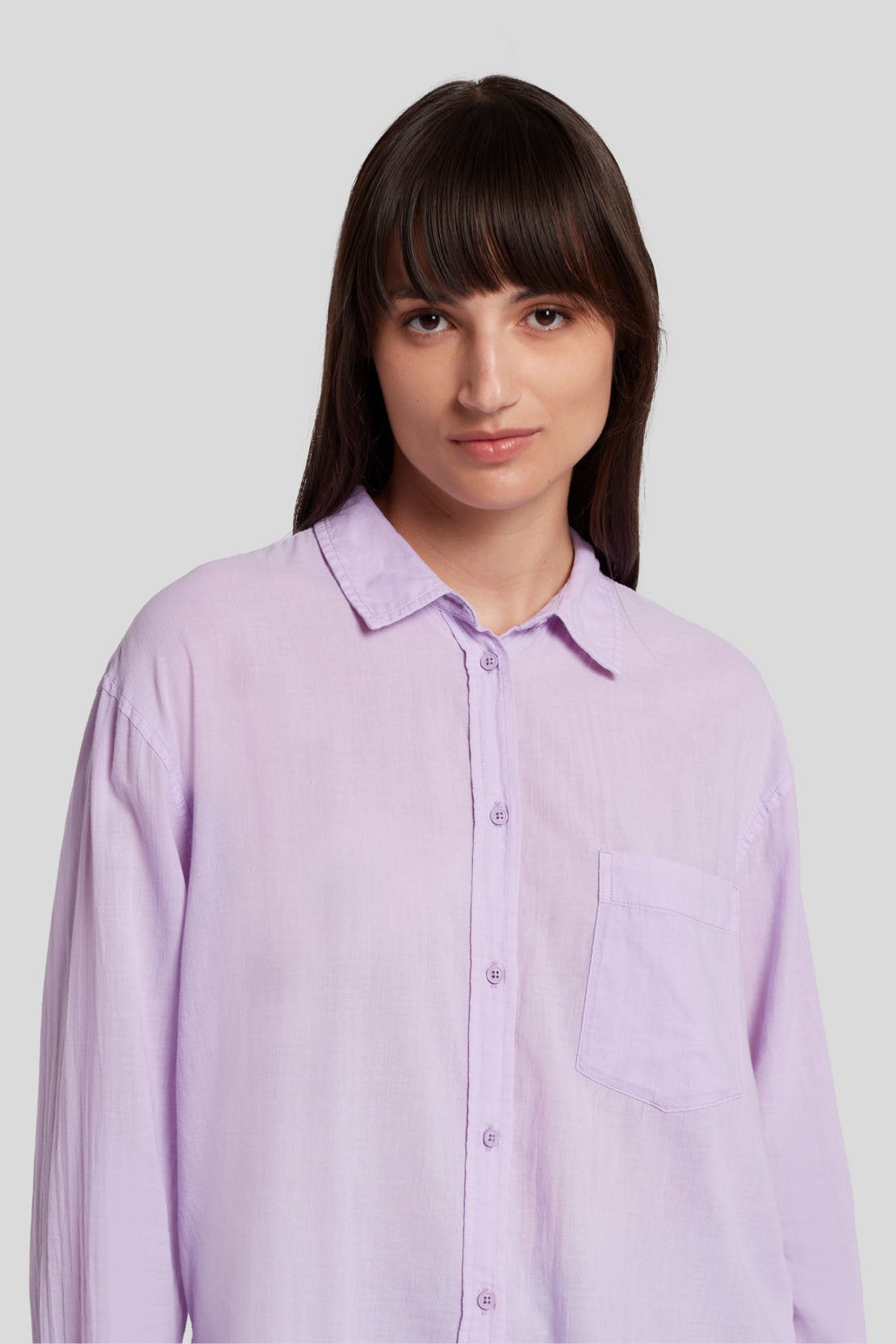 Voile Button Down Cotton Voile Lavender_JSFL5680LA_LA_03