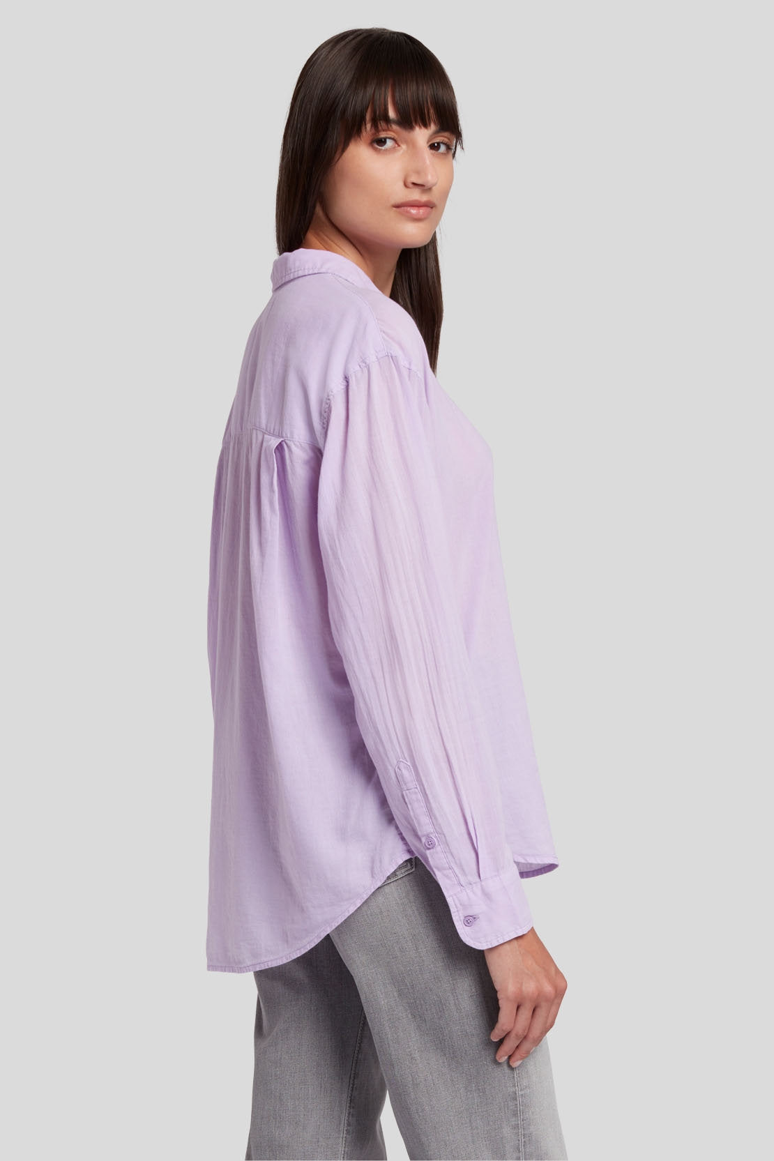 Voile Button Down Cotton Voile Lavender_JSFL5680LA_LA_04