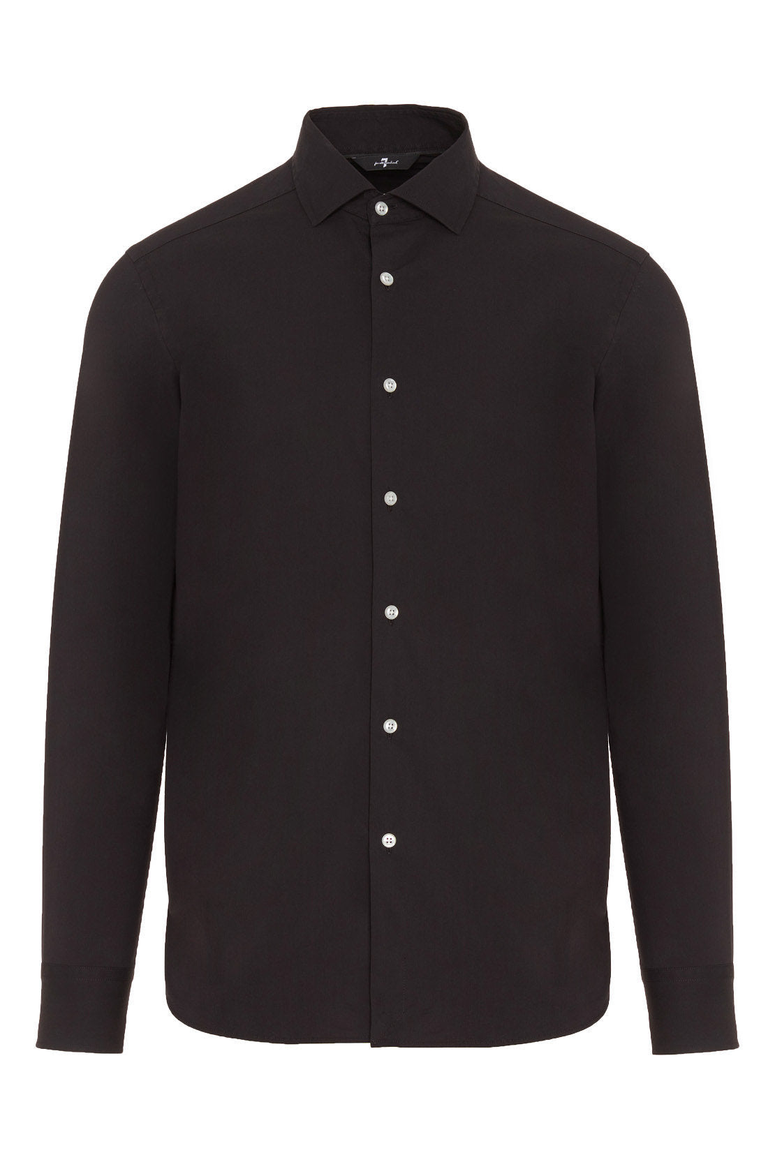 Cutaway Shirt Popeline Black_JSFM2110BK_BK_01