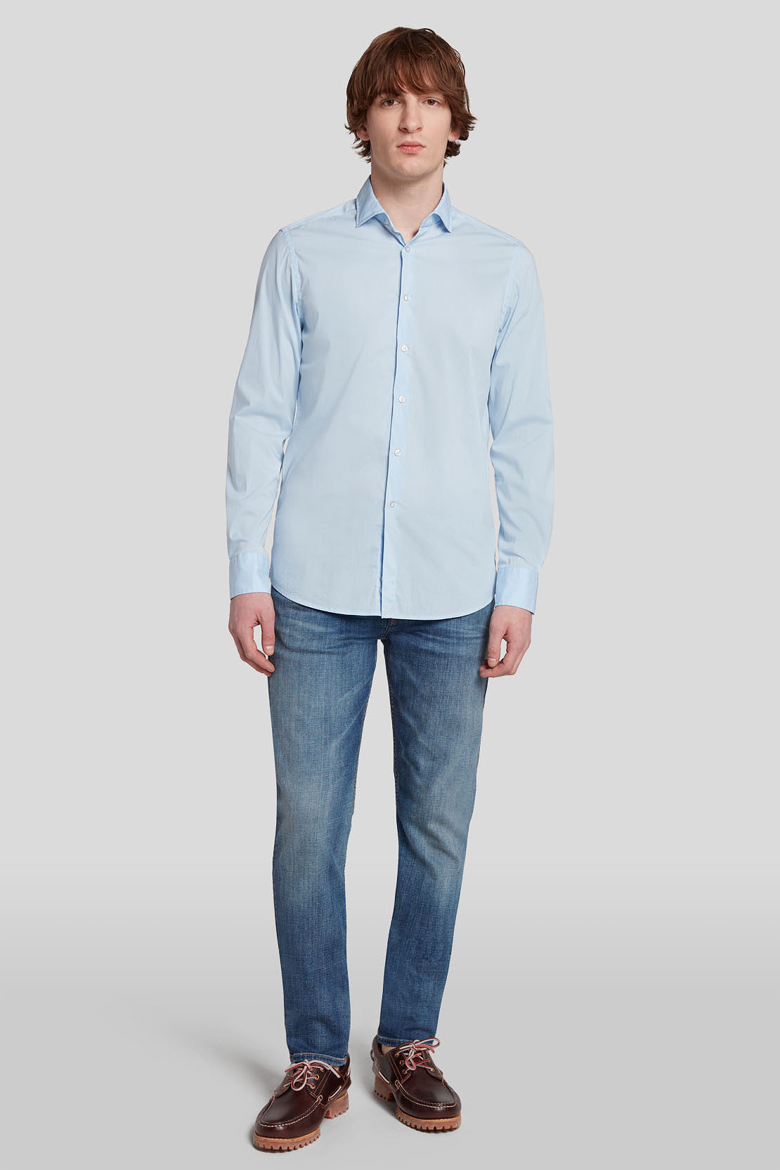 Cutaway Shirt Popeline Light Blue_JSFM2110LB_LB_02