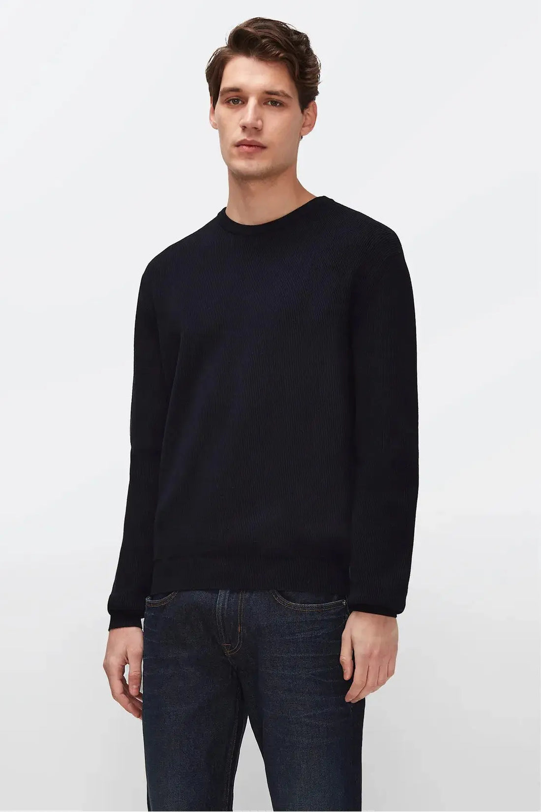 Sweater Luxe Performance Navy - BEVAVA