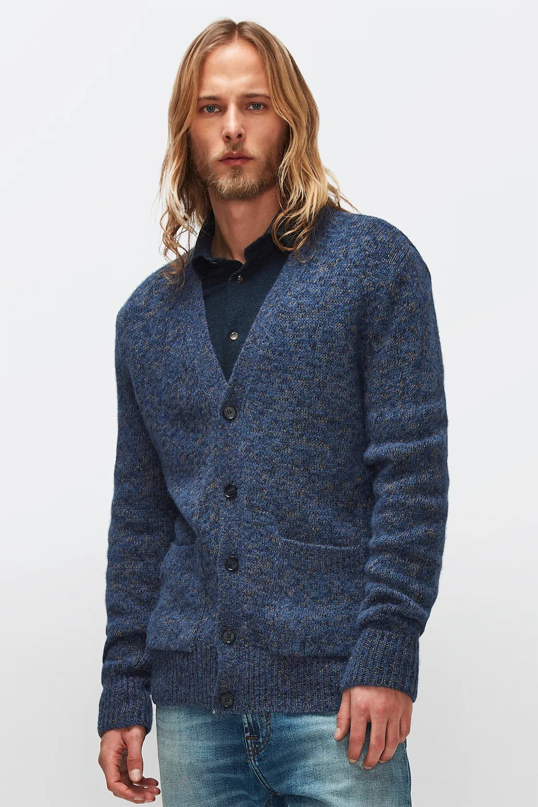 Cardigan Mixed Fabrics Multicolour 7 For All Mankind