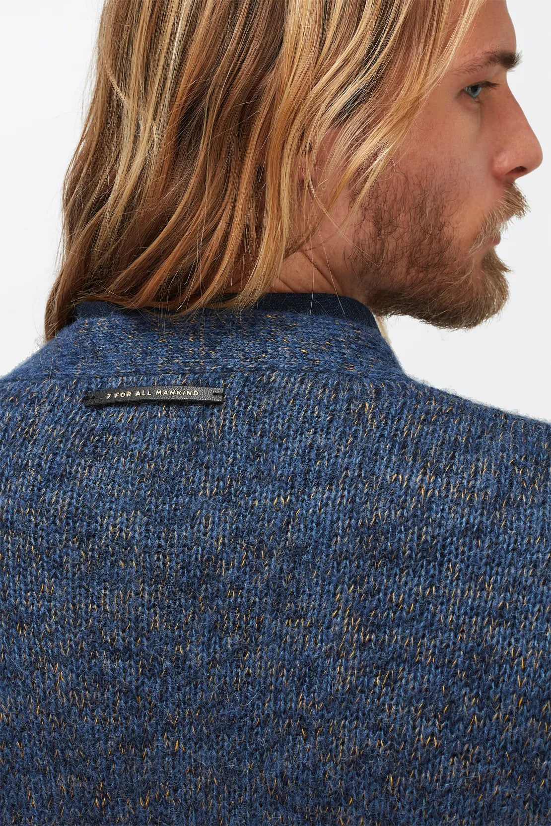 Cardigan Mixed Fabrics Multicolour 7 For All Mankind