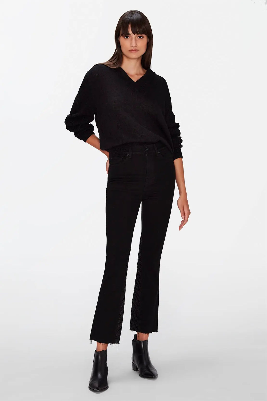 Hw Slim Kick Diva With Inserted Sequins - BEVAVA