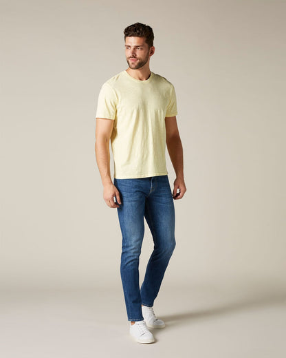 Yellow T-SHIRT Slub Yellow 7 For All Mankind