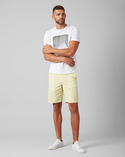 Yellow Clean Short Weightless Sun Shower 7 For All Mankind