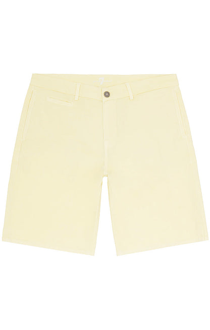 Yellow Clean Short Weightless Sun Shower 7 For All Mankind