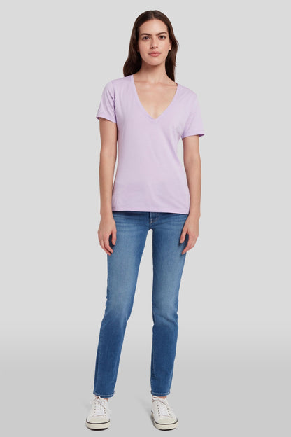 Easy V Neck Cotton Lavender_JSLLI090LV_LV_02