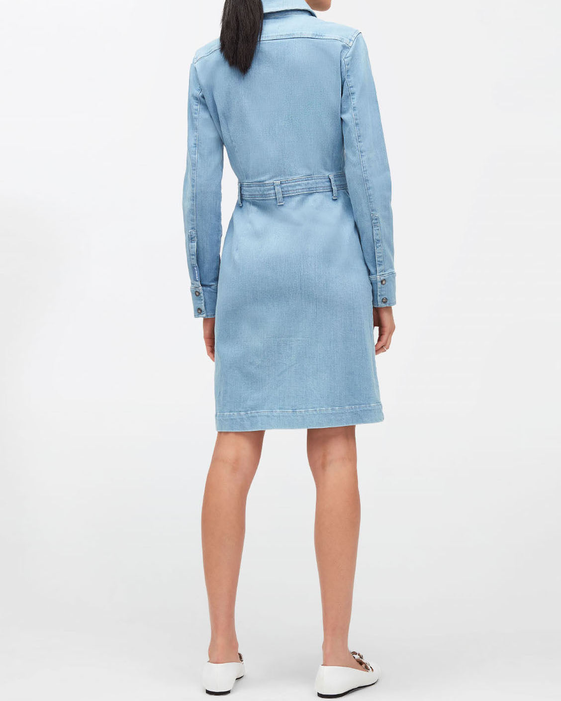 Light Blue Luxe Dress Tomorrow 7 For All Mankind
