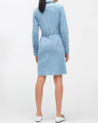 Light Blue Luxe Dress Tomorrow 7 For All Mankind